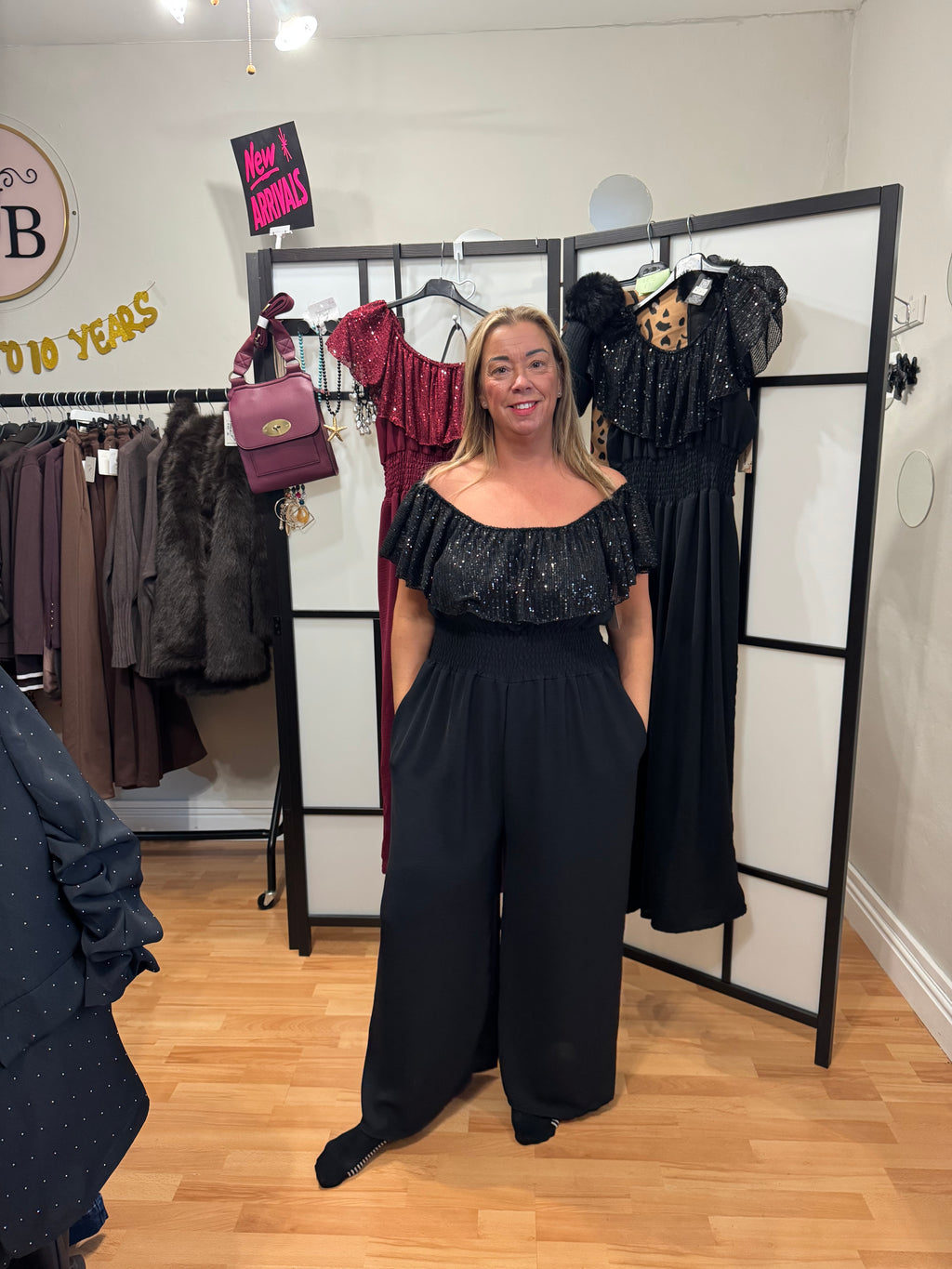 Sequin jumpsuit