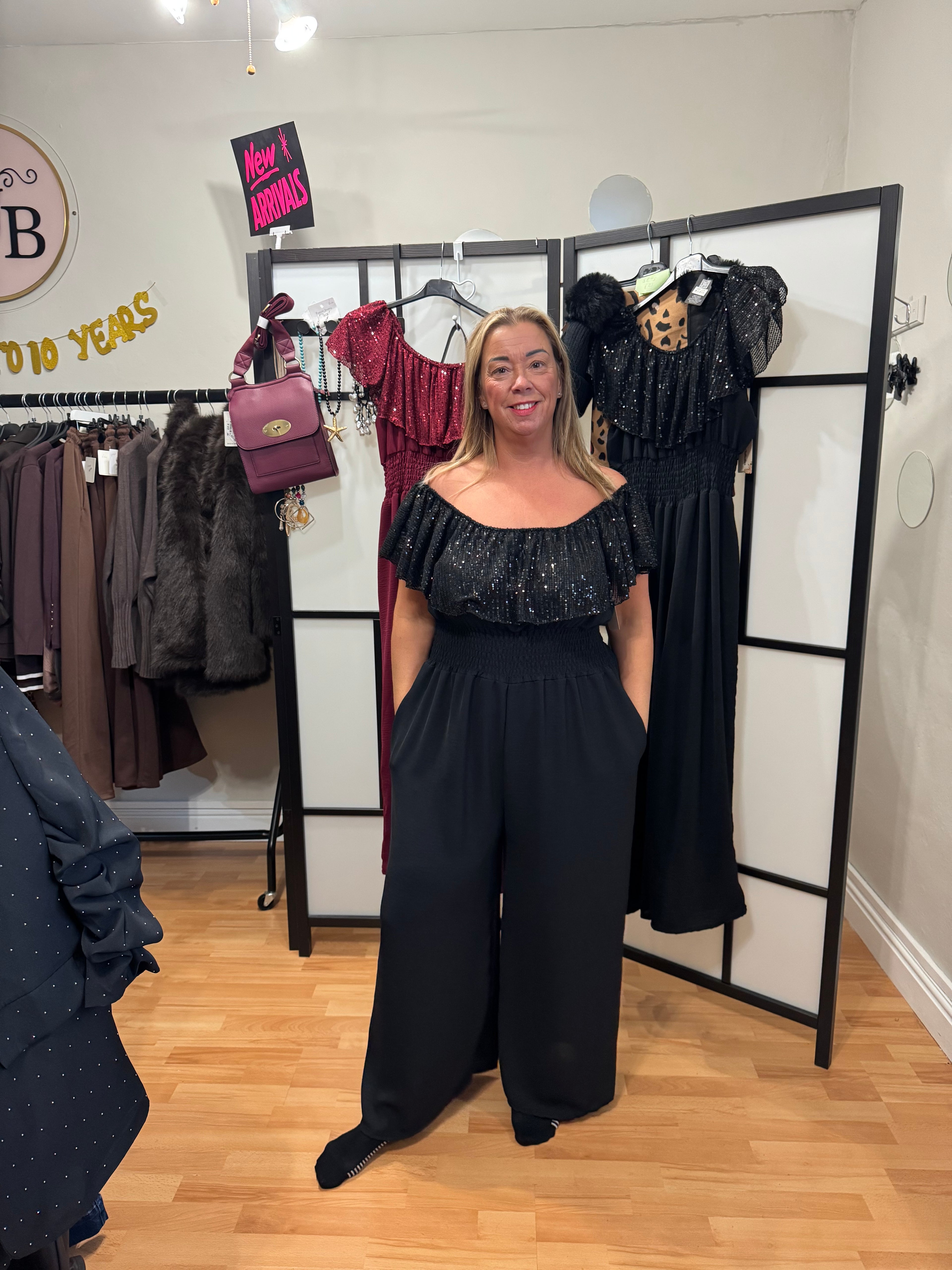 Sequin jumpsuit