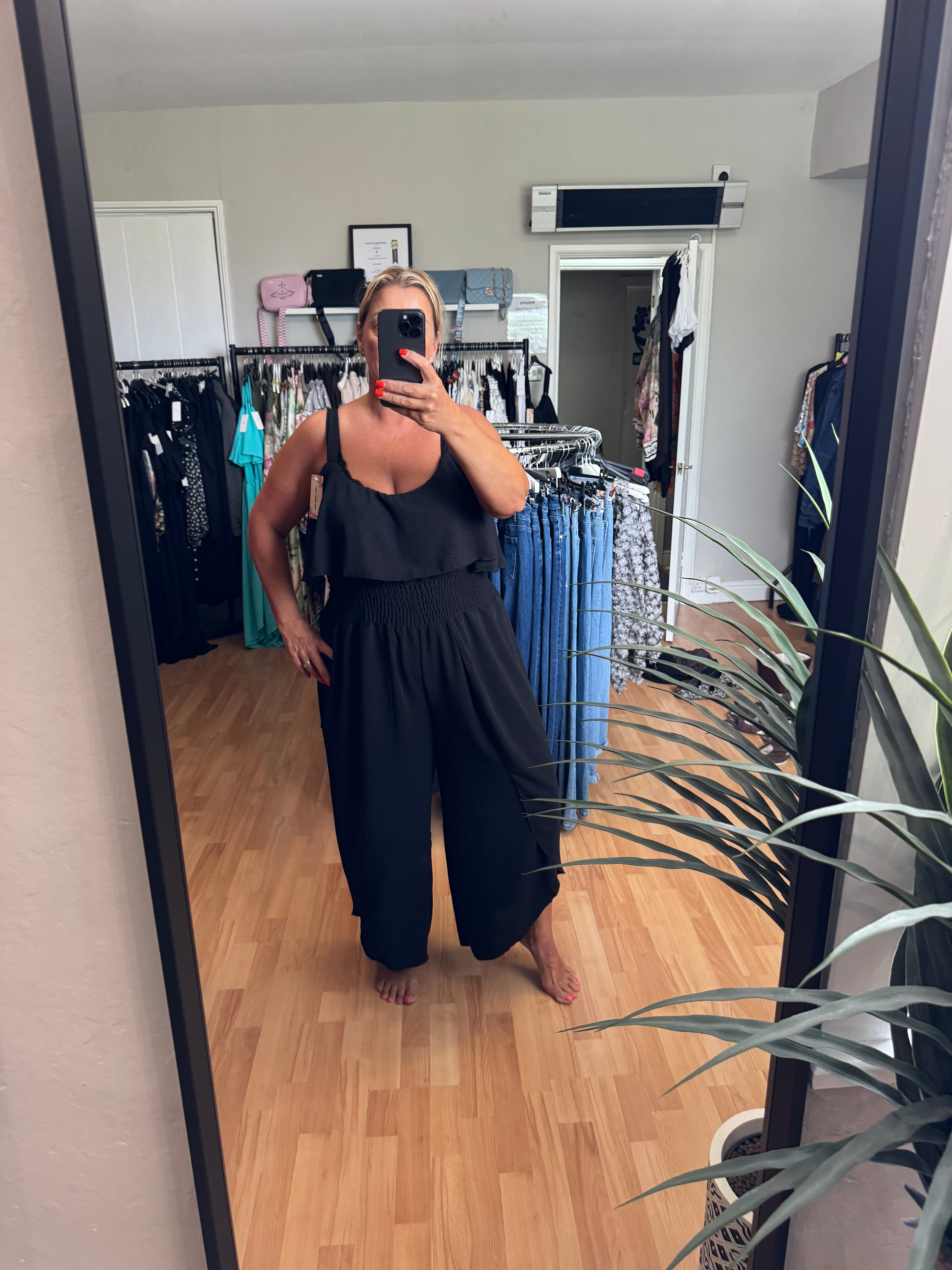 Black  jumpsuit