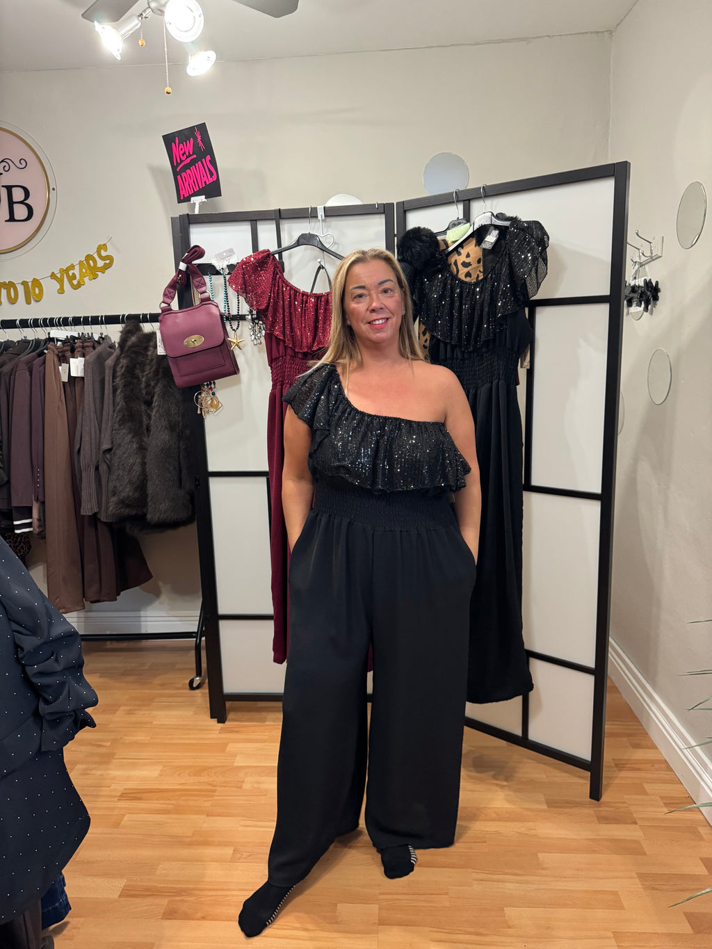 Sequin jumpsuit