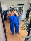 Royal blue jumpsuit