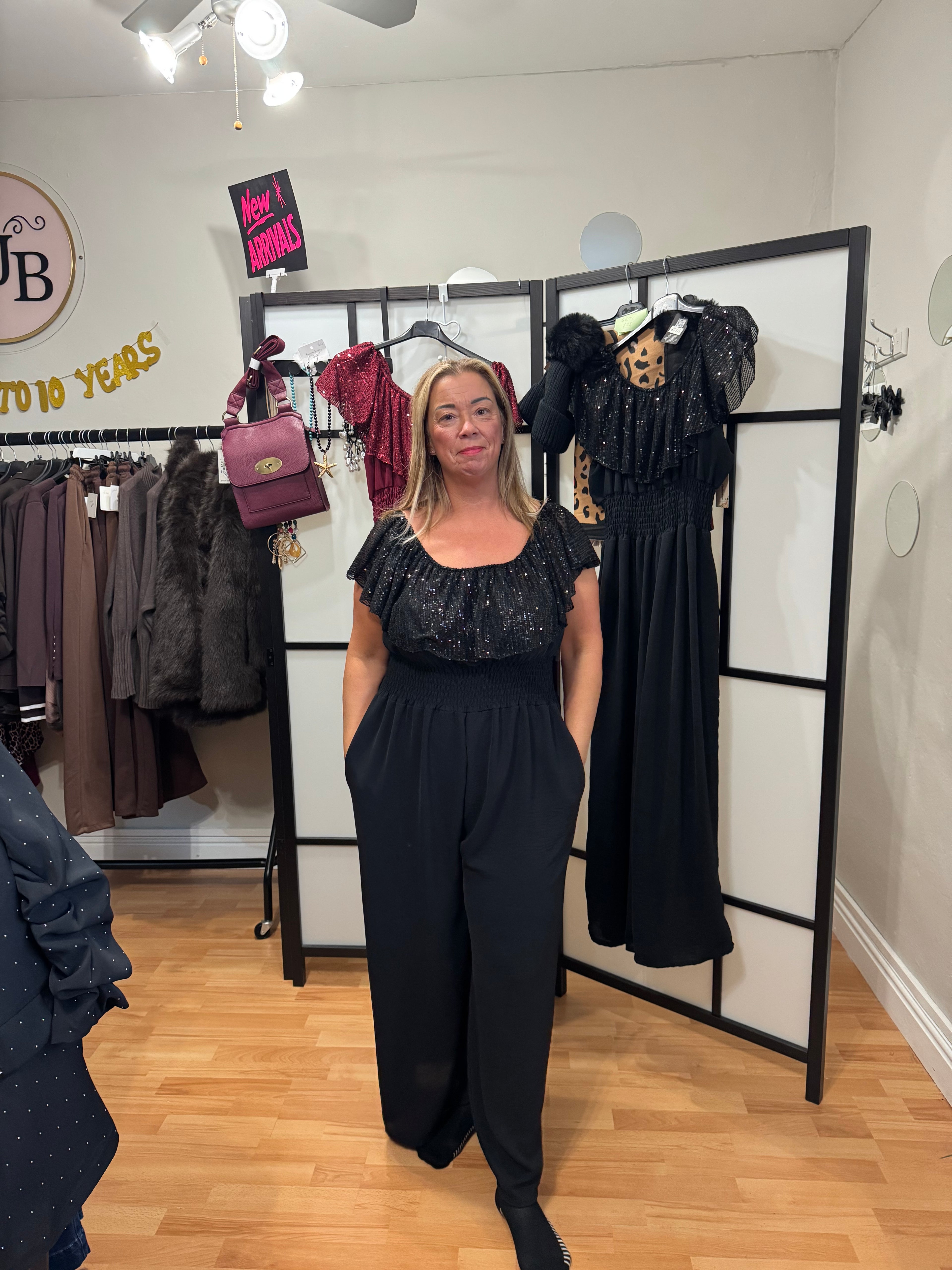 Sequin jumpsuit