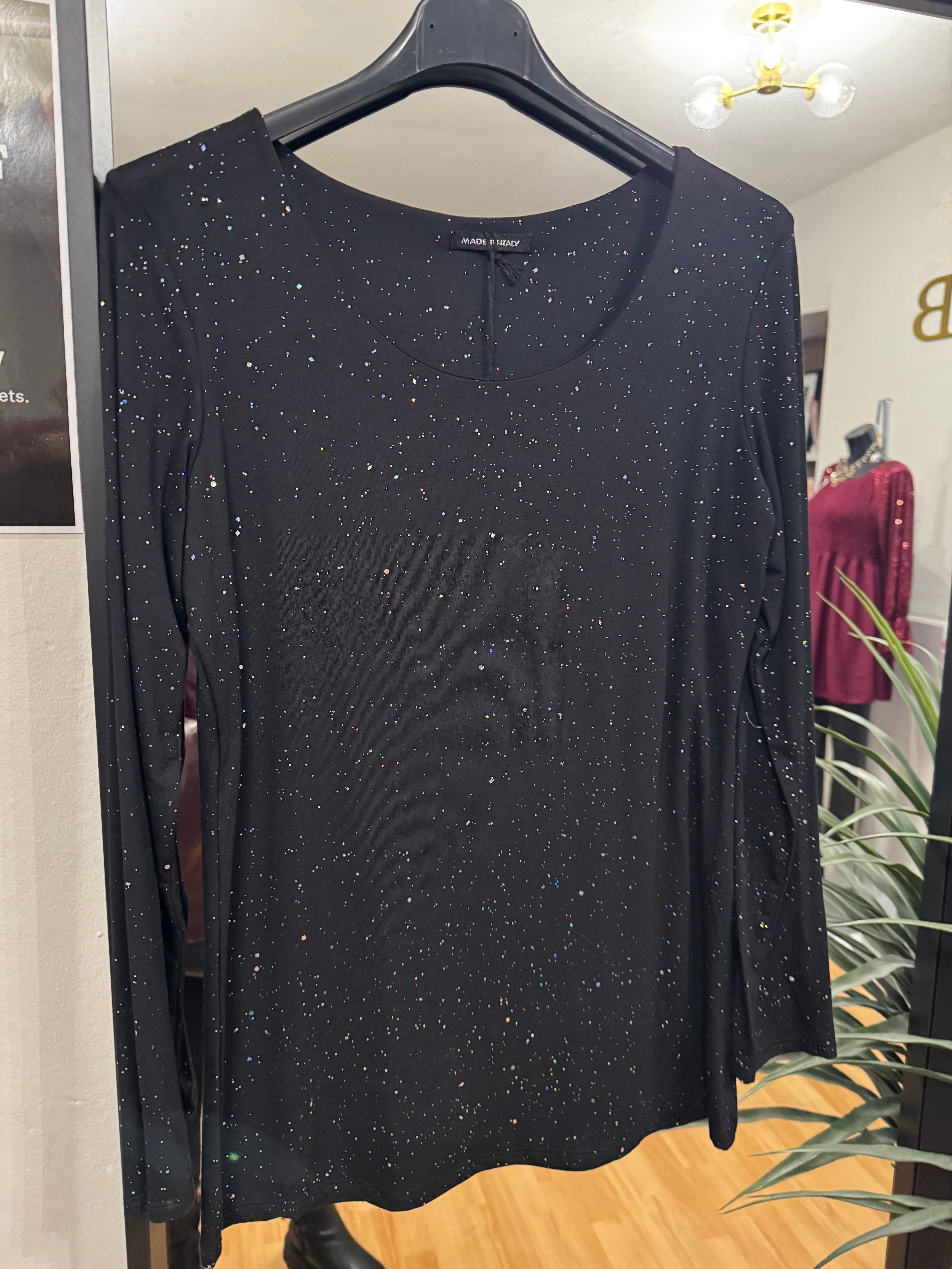 Sparkle double panel top