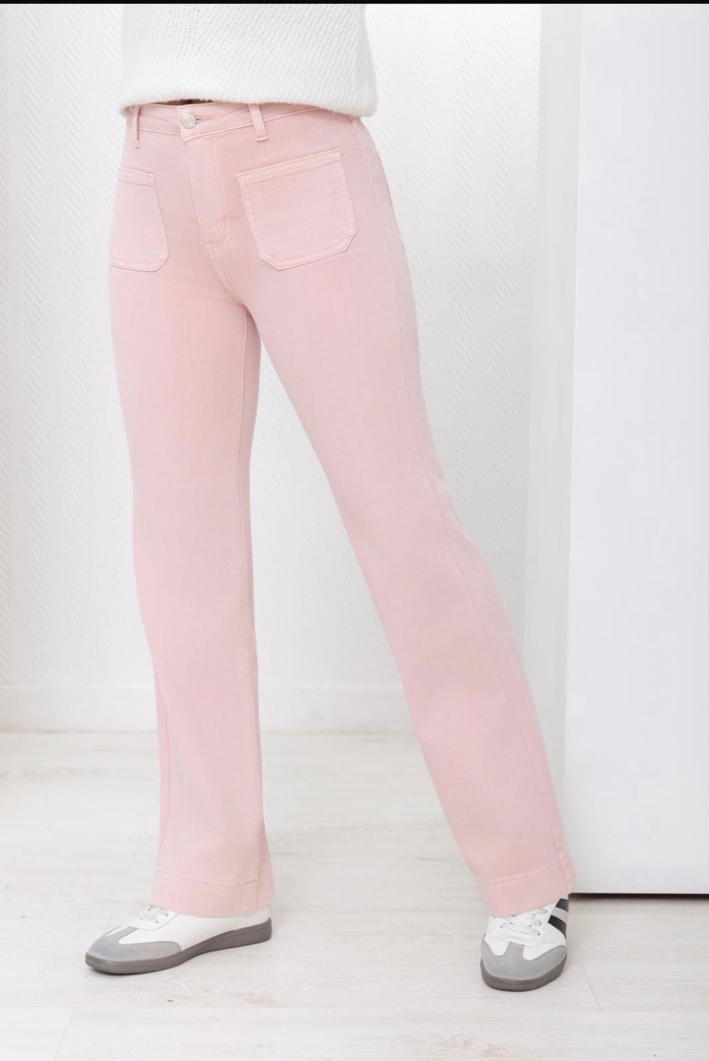 G Smack pink pocket front Jean size 10