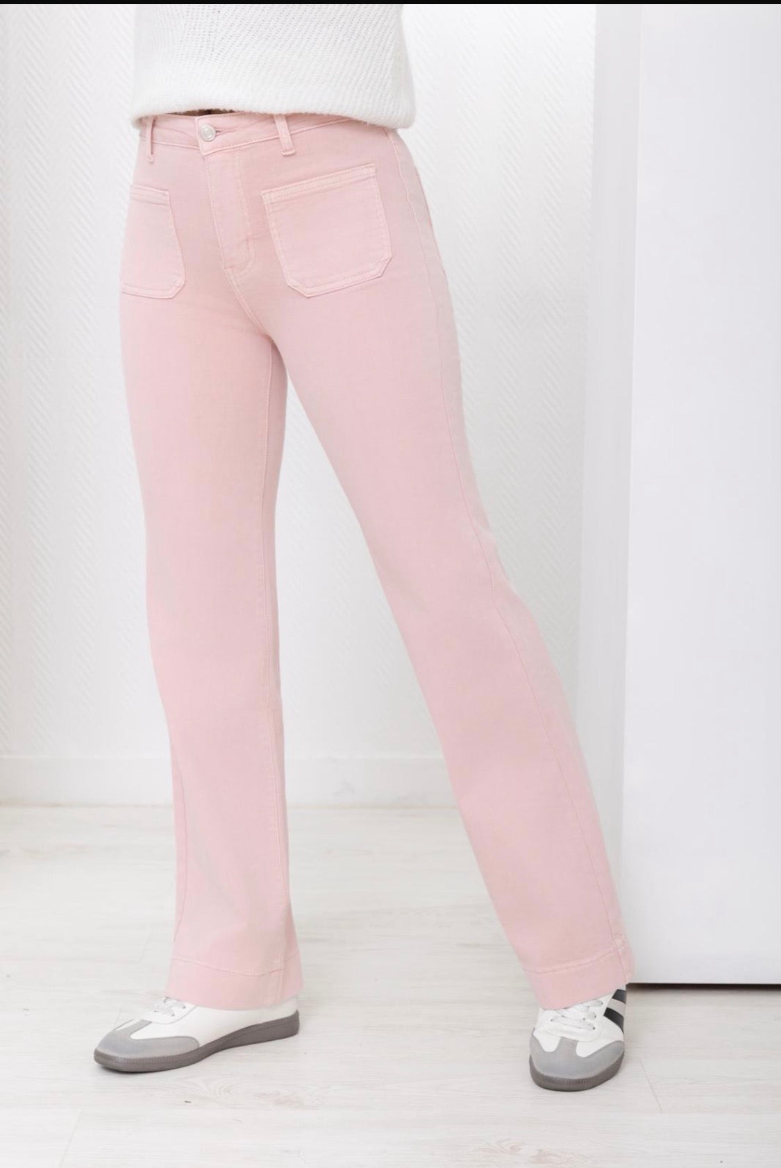 G Smack pink pocket front Jean size 10